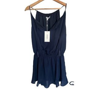 Likely Ashlee Navy Strappy Mini Dress Tassel NWT Size 6